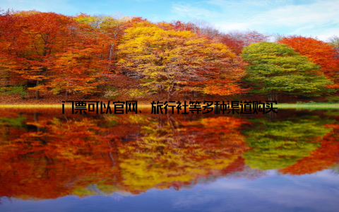 门票可以官网、旅行社等多种渠道购买