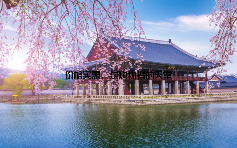 价格实惠, 是购物者的天堂