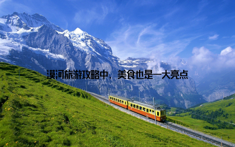 漠河旅游攻略中, 美食也是一大亮点